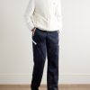 Straight-Leg Padded Shell-Trimmed Wool-Felt Ski Pants - OU Straight-Leg Padded Shell-Trimmed Wool-Felt Ski Pants - OU