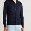 Silk and Cotton-Blend Cardigan - FR Silk and Cotton-Blend Cardigan - FR