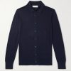 Silk and Cotton-Blend Cardigan Silk and Cotton-Blend Cardigan