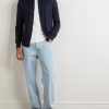 Silk and Cotton-Blend Cardigan - OU Silk and Cotton-Blend Cardigan - OU