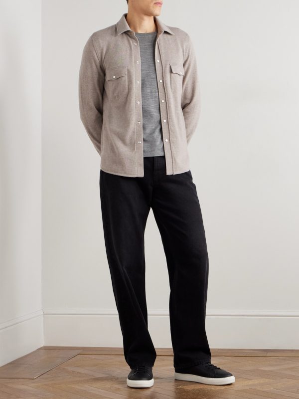 Cashmere Shirt - OU Cashmere Shirt - OU