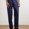 Wide-Leg Virgin Wool-Felt Trousers - FR
