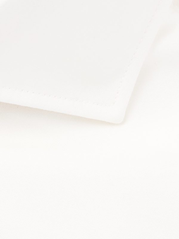 Cutaway-Collar Virgin Wool Shirt - CU