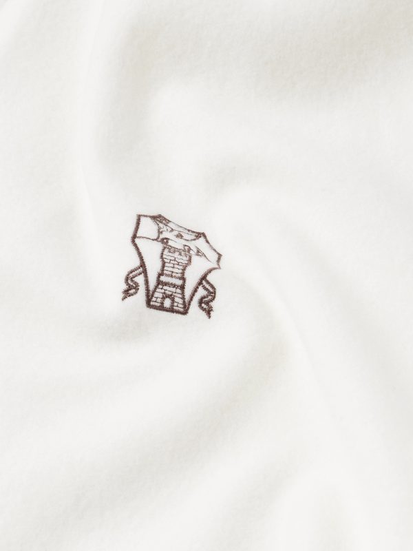 Logo-Embroidered Cashmere and Cotton-Blend Shell Ski Jacket - CU