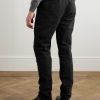 Straight-Leg Pleated Cotton-Twill Trousers - BK Straight-Leg Pleated Cotton-Twill Trousers - BK