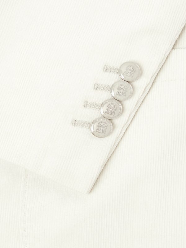 Double-Breasted Cotton-Corduroy Suit Jacket - CU