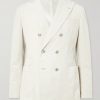 Double-Breasted Cotton-Corduroy Suit Jacket