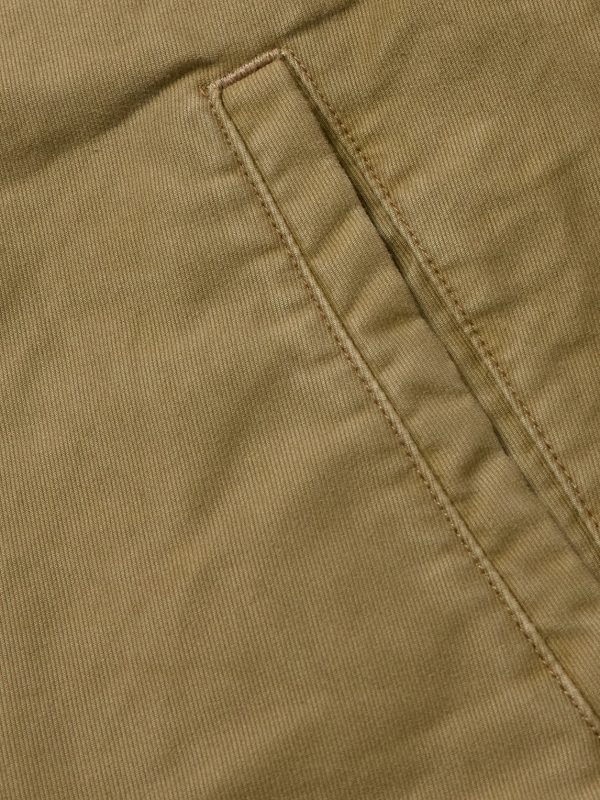 Corduroy-Trimmed Cotton Jacket - E1 Corduroy-Trimmed Cotton Jacket - E1