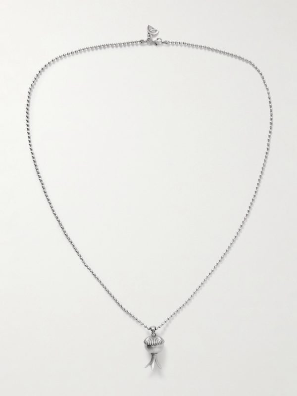 Squash Blossom Sterling Silver Necklace - CU Squash Blossom Sterling Silver Necklace - CU