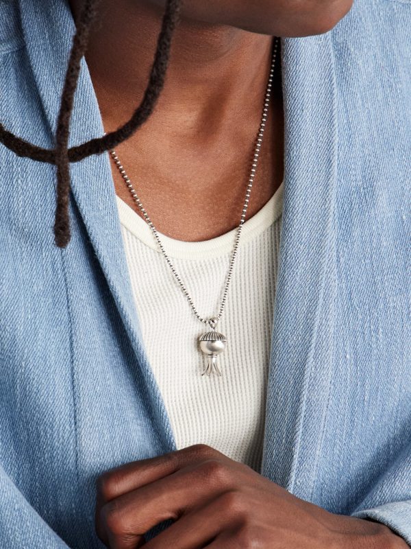 Squash Blossom Sterling Silver Necklace - OU Squash Blossom Sterling Silver Necklace - OU