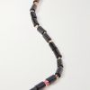 Utica 14-Karat Gold-Plated Multi-Stone Beaded Necklace - CU Utica 14-Karat Gold-Plated Multi-Stone Beaded Necklace - CU