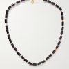 Utica 14-Karat Gold-Plated Multi-Stone Beaded Necklace Utica 14-Karat Gold-Plated Multi-Stone Beaded Necklace