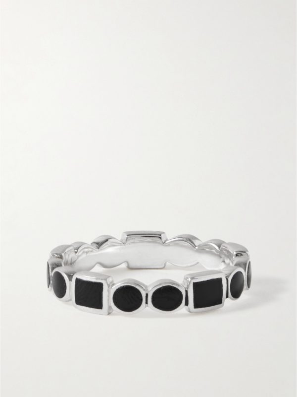 Sterling Silver Onyx Ring - BK