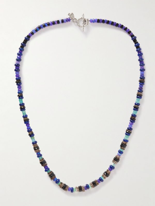 Sitka Sterling Silver Multi-Stone Beaded Bracelet Sitka Sterling Silver Multi-Stone Beaded Bracelet