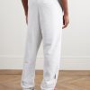 Club Tapered Organic Cotton-Blend Jersey Sweatpants - BK