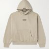 Oversized Logo-Appliquéd Cotton-Blend Jersey Hoodie Oversized Logo-Appliquéd Cotton-Blend Jersey Hoodie