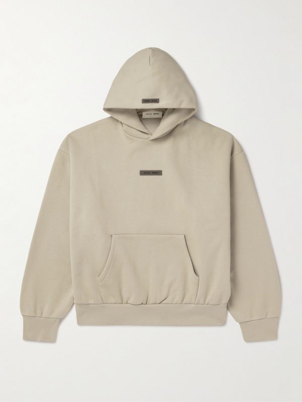 Oversized Logo-Appliquéd Cotton-Blend Jersey Hoodie Oversized Logo-Appliquéd Cotton-Blend Jersey Hoodie