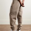 Tapered Logo-Appliquéd Cotton-Blend Jersey Sweatpants - BK Tapered Logo-Appliquéd Cotton-Blend Jersey Sweatpants - BK
