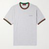 Logo-Embroidered Cotton-Jersey T-Shirt