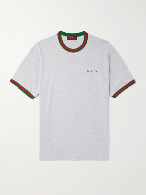 Logo-Embroidered Cotton-Jersey T-Shirt Logo-Embroidered Cotton-Jersey T-Shirt
