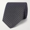 7cm Logo-Jacquard Silk Tie