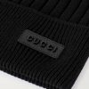 Logo-Appliquéd Ribbed Wool Beanie - CU