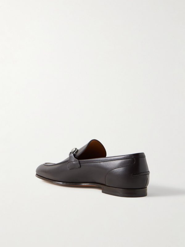 Jordaan Horsebit-Embellished Leather Loafers - BK Jordaan Horsebit-Embellished Leather Loafers - BK