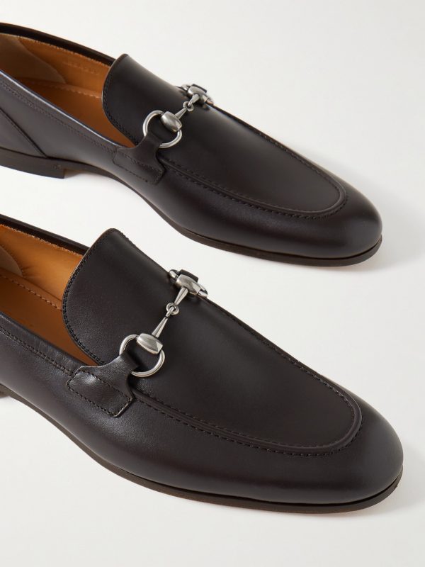 Jordaan Horsebit-Embellished Leather Loafers - CU Jordaan Horsebit-Embellished Leather Loafers - CU