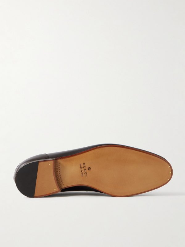 Jordaan Horsebit-Embellished Leather Loafers - E1 Jordaan Horsebit-Embellished Leather Loafers - E1