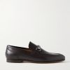 Jordaan Horsebit-Embellished Leather Loafers Jordaan Horsebit-Embellished Leather Loafers