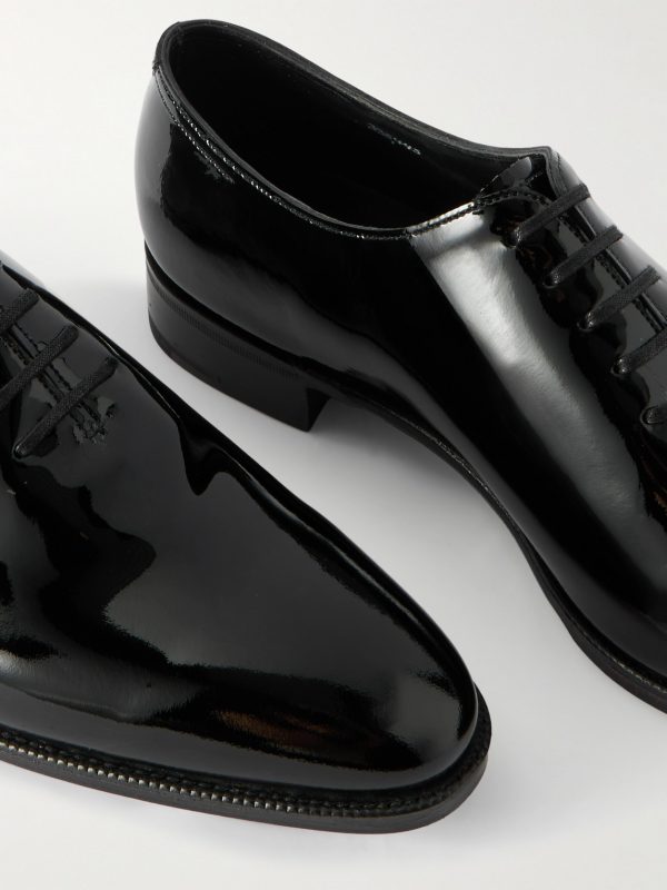 Marldon Whole-Cut Patent-Leather Oxford Shoes - CU Marldon Whole-Cut Patent-Leather Oxford Shoes - CU