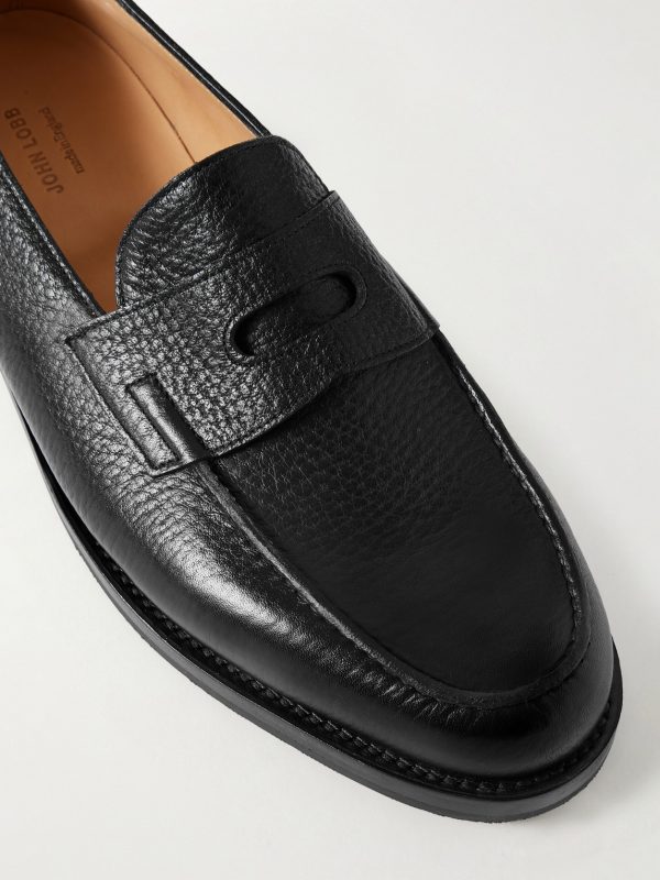 Lopez Full-Grain Leather Penny Loafers - CU Lopez Full-Grain Leather Penny Loafers - CU