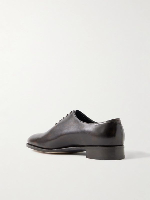 Marldon Whole-Cut Leather Oxford Shoes - BK Marldon Whole-Cut Leather Oxford Shoes - BK