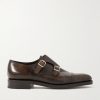 William Leather Monk-Strap Shoes