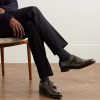 William Leather Monk-Strap Shoes - OU
