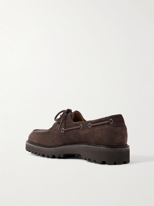 Tide Nubuck Boat Shoes - BK Tide Nubuck Boat Shoes - BK