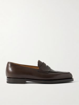 Lopez Full-Grain Leather Penny Loafers
