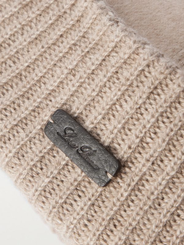 Logo-Appliquéd Storm System® Cashmere Beanie - CU