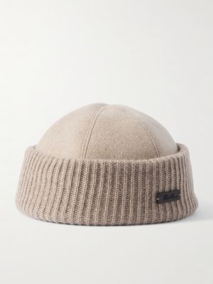 Logo-Appliquéd Storm System® Cashmere Beanie Logo-Appliquéd Storm System® Cashmere Beanie