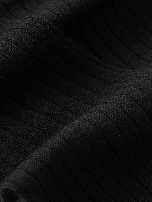Sottile Ribbed Wool, Cashmere and Silk-Blend Socks - CU Sottile Ribbed Wool, Cashmere and Silk-Blend Socks - CU