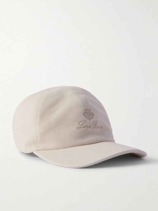 Logo-Embroidered Cotton-Piqué Baseball Cap Logo-Embroidered Cotton-Piqué Baseball Cap