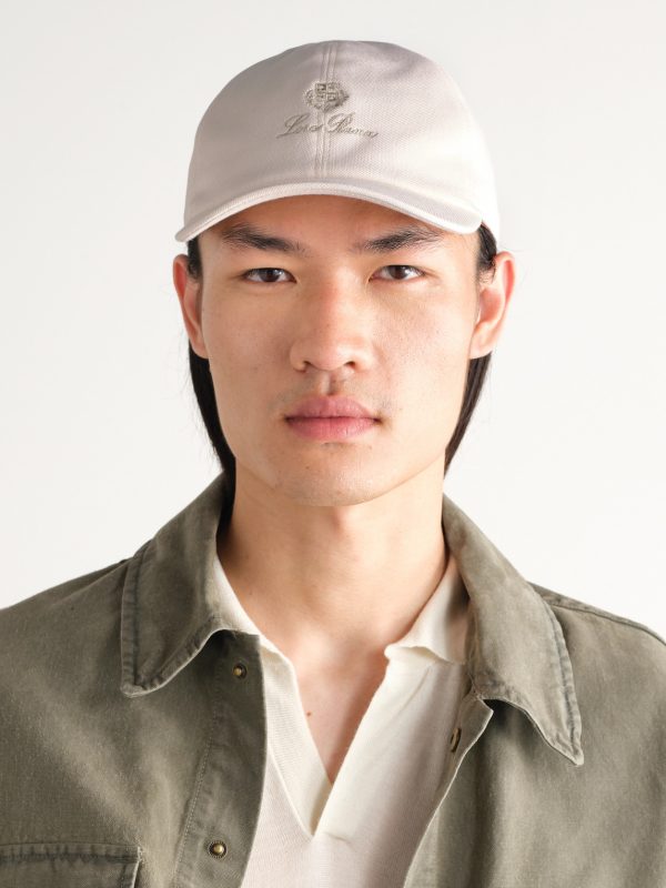 Logo-Embroidered Cotton-Piqué Baseball Cap - OU Logo-Embroidered Cotton-Piqué Baseball Cap - OU