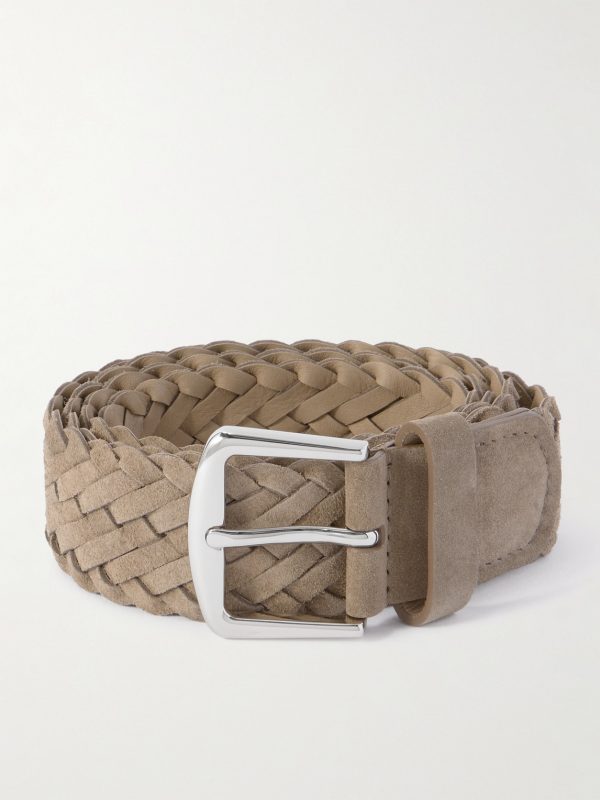 4cm Woven Suede Belt 4cm Woven Suede Belt