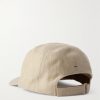 Logo-Embroidered Linen Baseball Cap - BK