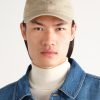 Logo-Embroidered Linen Baseball Cap - OU