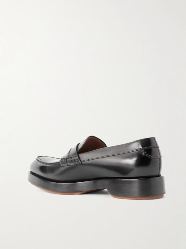 Udine Leather Penny Loafers - BK Udine Leather Penny Loafers - BK