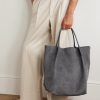 Bale Extra-Large Leather-Trimmed Full-Grain Nubuck Tote Bag - OU Bale Extra-Large Leather-Trimmed Full-Grain Nubuck Tote Bag - OU