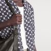Belted Leather Tote Bag - E2 Belted Leather Tote Bag - E2