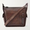 Périple Scritto Full-Grain Venezia Leather Messenger Bag