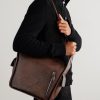 Périple Scritto Full-Grain Venezia Leather Messenger Bag - OU